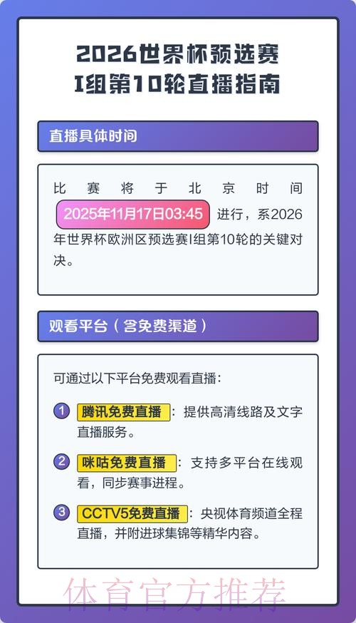 2026世界杯直播平台全解析与观看指南 2026世界杯直播平台全解析与观看指南